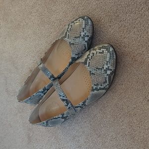 Mary Jane Flats "Lilly Snake"